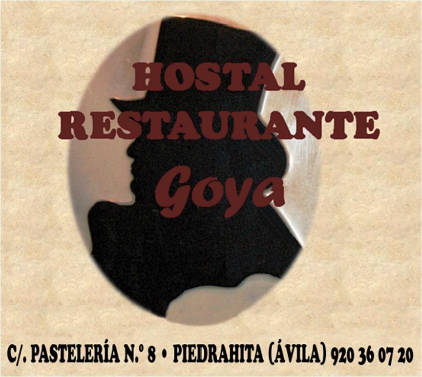 Hostal Restaurante Goya Piedrahita  Exterior photo